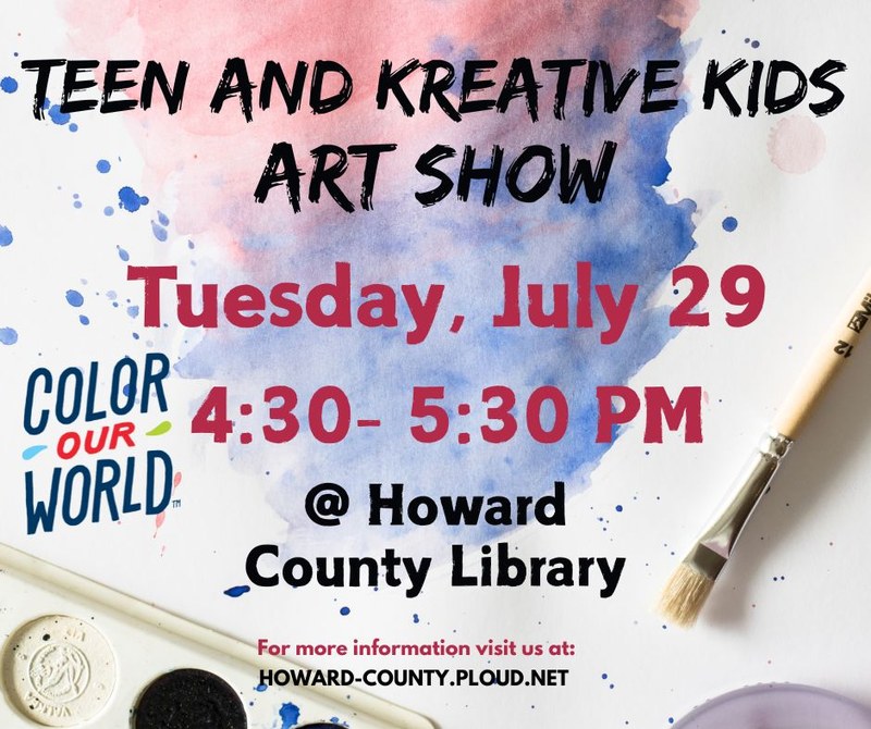 Art Show- Teen Art & Kreative Kids Art Show- Teen Art & Kreative Kids