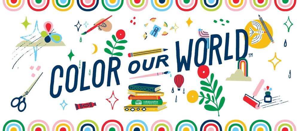 Summer Reading Program 2025 Color our World