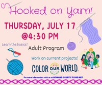Hooked on Yarn- Adult Program
