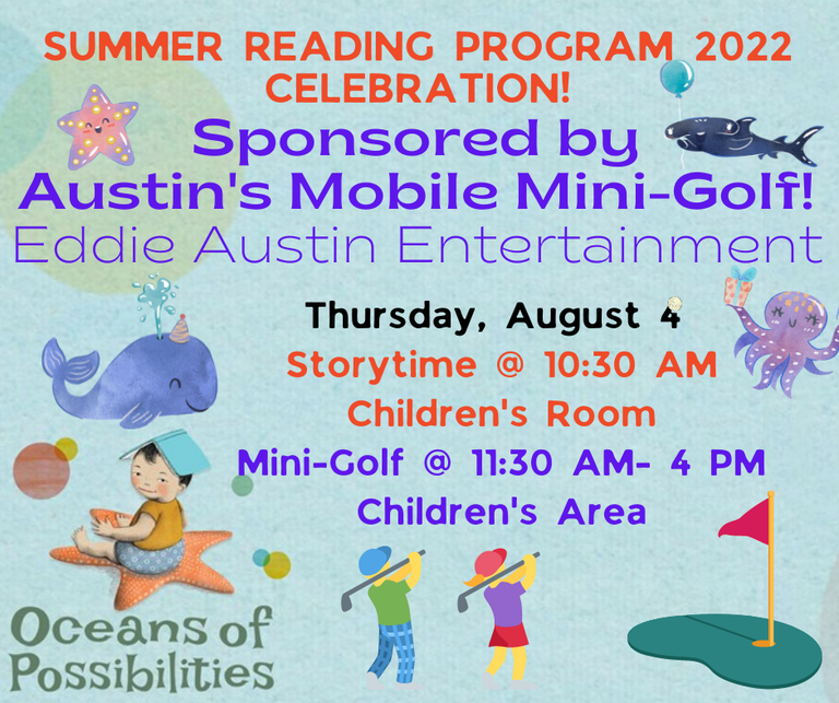 Celebrate summer reading program