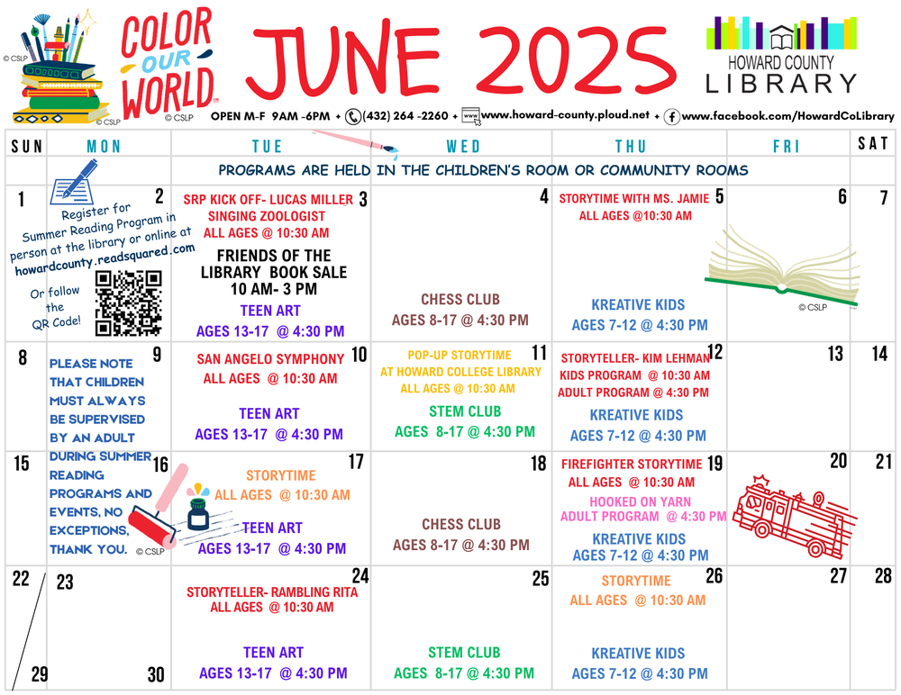 SRP June 2025 Calendar