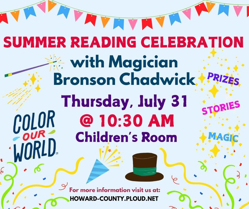 Summer Reading Celebration! Summer Reading Celebration!